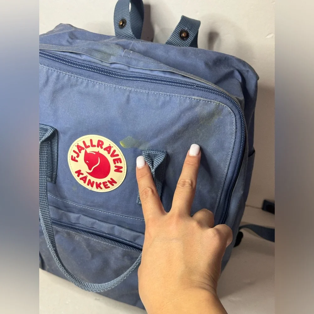 Fjallraven Kanken Backpack Blue Classic Everyday Outdoor